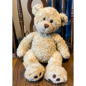 Build A Bear BAB Tan Fuzzy Teddy Bear Plush Stuffed Animal